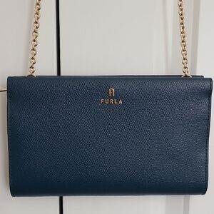Furla Camelia Mini Leather Crossbody Bag